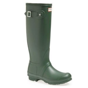 Tall hunter rain boots